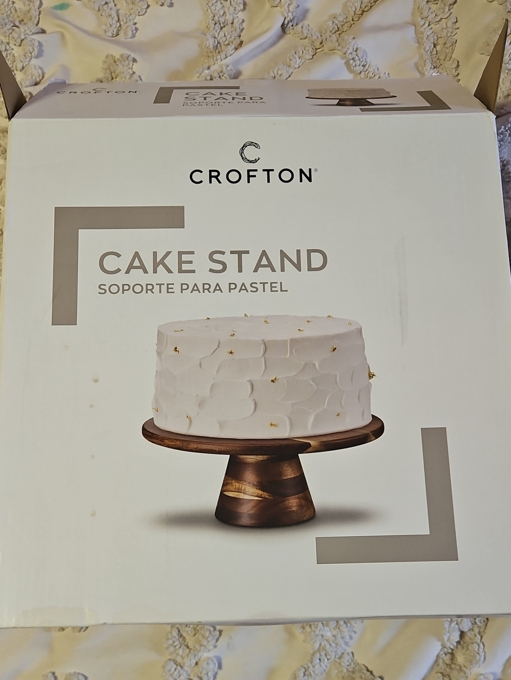 Crofton Wood Cake Stand